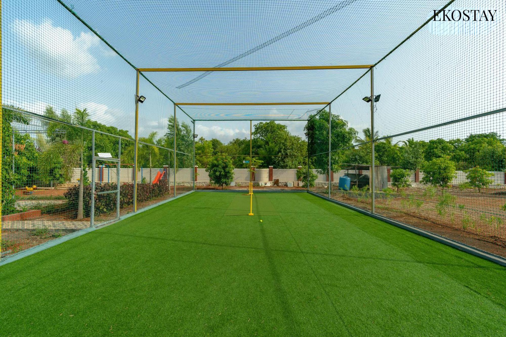 Ekostay Gold Palm Estate I Cricket Turf I Rain Dance I 2 Acre Property Карджат Екстериор снимка